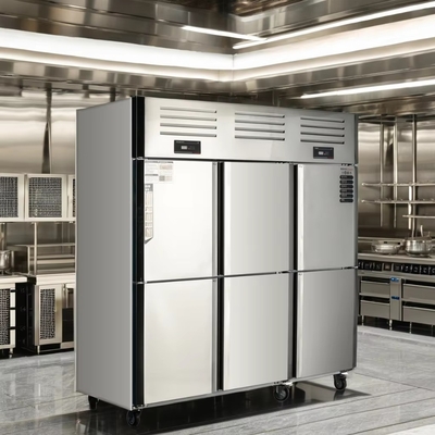 Koelkast voor commerciële keuken met duurzaam roestvrij staal 220V-240V/110V/60HZ