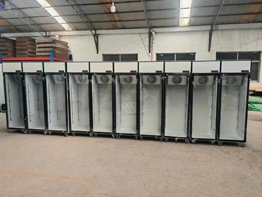 Verticale koelmachine met één deur