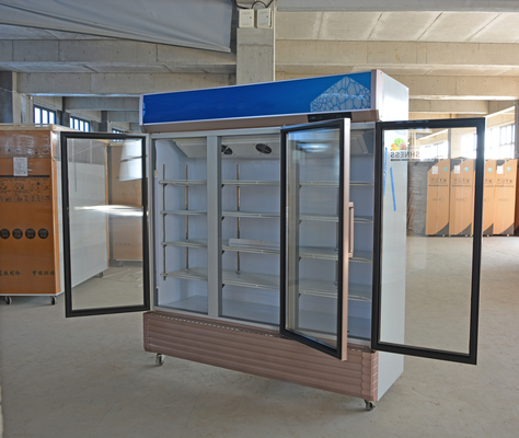 110V/60HZ Spanning Commerciële verkoelde dranken Display Case met R290a koelmiddel