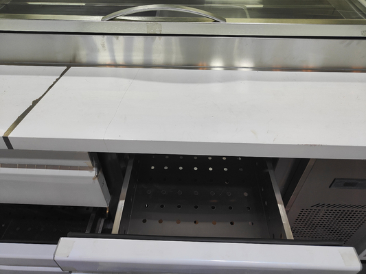 Gepersonaliseerde afmetingen Vier-laaier Pizza Prep Table koelkast voor catering