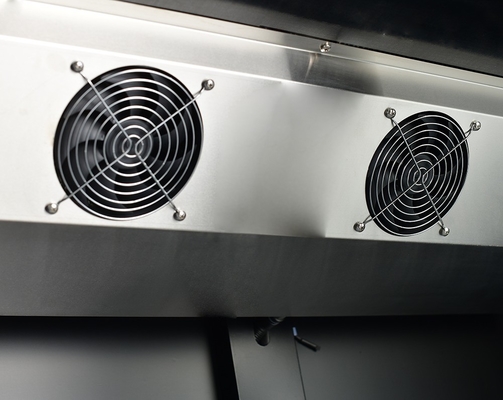 Ventilator koelsysteem Commercieel schermkoeler met LED-verlichting en anti-mist glazen deur