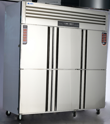 Koelkast van roestvrij staal voor commerciële doeleinden voor restaurants Koelmachine 220V-240V/50HZ ((60HZ)