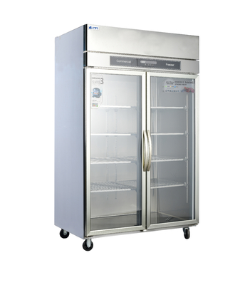 Koelkast van roestvrij staal voor commerciële doeleinden voor restaurants Koelmachine 220V-240V/50HZ ((60HZ)