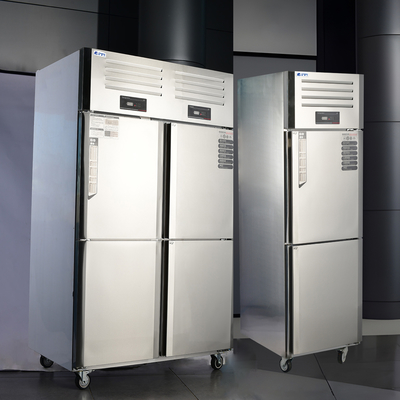 220V-240V/50HZ 60HZ 110V/60HZ Verticale open commerciële vriezer met R600a koelmiddel